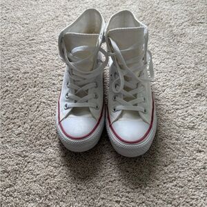 Converse White High-Tops